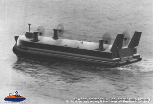 SRN4 early developmental days -   (submitted by The <a href='http://www.hovercraft-museum.org/' target='_blank'>Hovercraft Museum Trust</a>).
